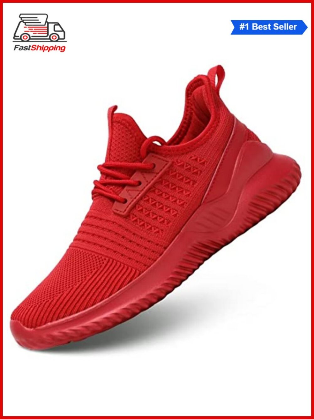 Women's Lightweight Breathable Mesh Athletic Walking Sneakers Memory Foam